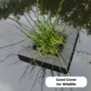 Floating basket Square 25cm makes an attractive cover for pond wildlife